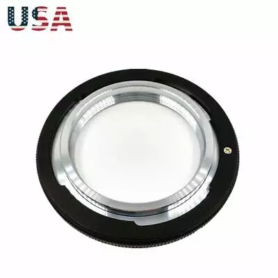 Aluminium M42-FD Screw Lens Mount Adapter Ring For Canon FD TO M42 Mount Camera • $14.29