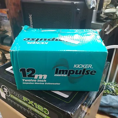 Old School Kicker Impulse Marine 12-in Subwoofer 12M4 • $154.99