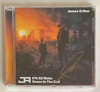 JAMES ARTHUR * IT'LL ALL MAKE SENSE IN THE END * 14 TRK CD W/ SIGNED BOOKLET • £30