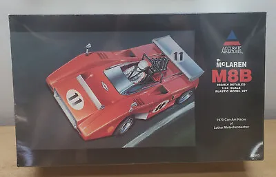 Sealed Accurate Miniatures #5003 ~ McLAREN M8B - 1970 CAN AM RACER Model Kit • $48.27