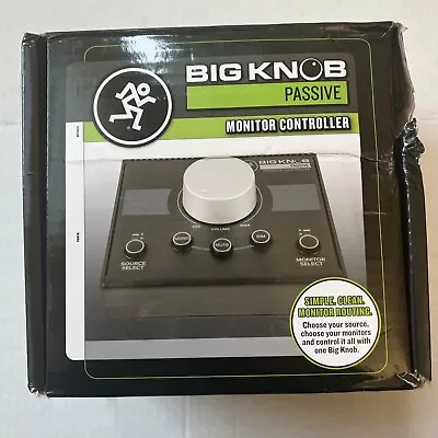 Mackie Big Knob Passive 2x2 Studio Monitor Controller • $56.99
