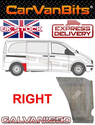 For Mercedes Vito Viano W639 Swb Lwb 03-14 Front Of Rear Wheel Arch Repair Panel • $43.50