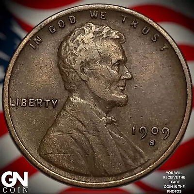 1909 S Lincoln Cent Wheat Penny Y0265 • $135