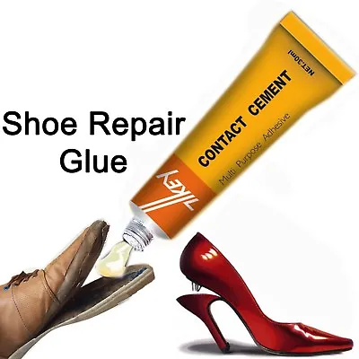 £2.95 • Buy Shoes Trainers Heel Sole Bond Fabric Rubber Leather Adhesive Glue Cement Repairs