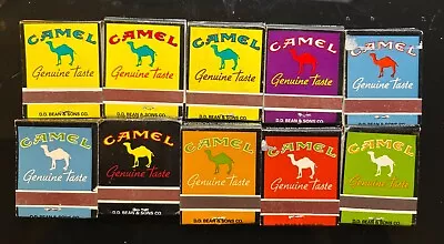 10 Vintage Used And Unused 1990's Camel Cigarettes Matchbooks Matches • $9.99