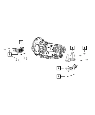 Genuine Mopar Transmission Mount Bracket 68147349AB • $143.37