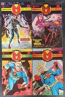 Miracleman #1-24 (1985 Eclipse Complete Set) #1 Is Rare Yellow Sale Back! • £375