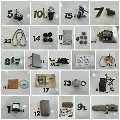 Vintage Pfaff 332 Sewing Machine Parts (s/n:  6122295) • $14.99