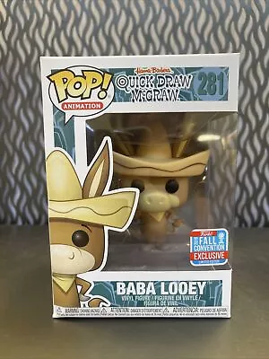 Funko POP Quick Draw McGraw BABA LOOEY NYCC EXCLUSIVE Hanna Barbara (B1T) • $20