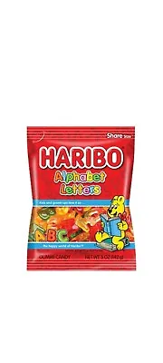 £4.20 • Buy Haribo Alphabet Letters Gummi Candy 142g - American Candy & Sweets Import