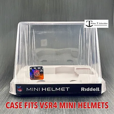 Riddell VSR4 NFL Mini Helmet Retail Display Case Empty Container Box Miniature • $8.99