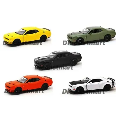 Motormax 2018 Dodge Challenger Srt Hellcat Widebody 1:24 Diecast Model Car New • $27.99