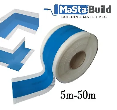 5m-100m MASTA BUILD I Wet Room Shower Bathroom Waterproof Tanking Tape 12cm Wide • £7.99