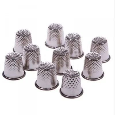 3 X Metal Thimble Sewing Thimbles Needlework Quilting 14mm To 18.5mm • £3.15