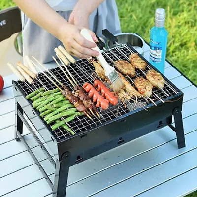 Outdoor BBQ Grill Wire Mesh Rack Grid Cooking Replacement Net Galvanize Iron  • £8.95