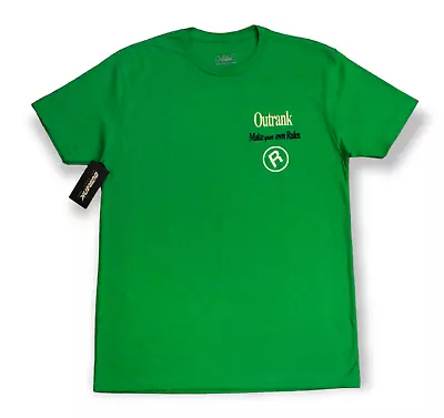 OUTRANK  MAKE YOUR OWN RULES  SNEAKER T-SHIRT  Retro 2 Lucky Green • $35.99