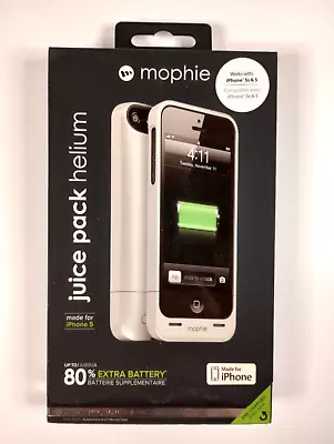 Mophie Juice Pack Helium Air Case And Rechargeable Battery For IPhone 5/5s • $15.97