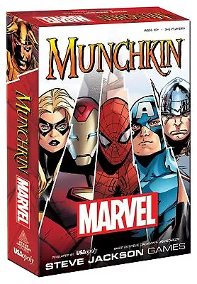 Steve Jackson Games - Munchkin: Marvel - Board Game • £10.14