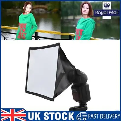 Mini Diffuser Universal Flash Diffuser Reflector Softbox For Nikon For Canon • £6.29