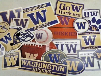 23 STYLES Washington Huskies Wall Decal University Of UW Sticker Decor Sport Art • $4