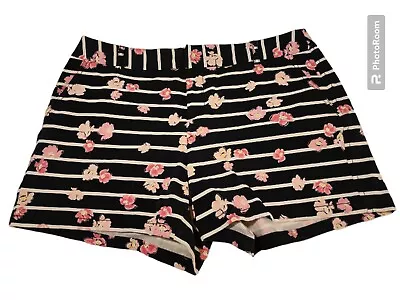 Elle Shorts Floral/Black/Stripe Size 12 • $6.55