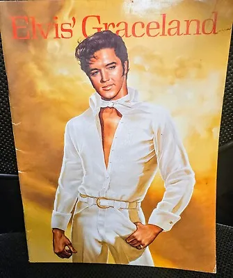 Elvis Graceland 1982 Official Photo Album Of Elvis Home Full Page Color Photos  • $19