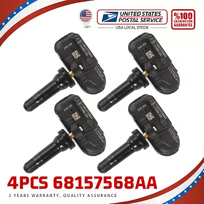 (4) TPMS For RAM 1500 2500 3500 2014-2022 Tire Pressure Monitoring Sensor 434MHz • $35.49