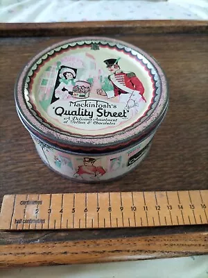 £7.99 • Buy Vintage Retro Mid Century 1950s Mackintosh’s Quality Street Tin Collectable