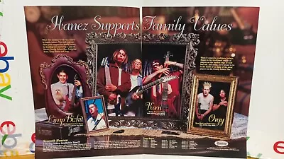 Family Values Tour Ibanez Guitars - 2 Page Ad  - 11 X 17  - Print Ad..  9. • $9.95