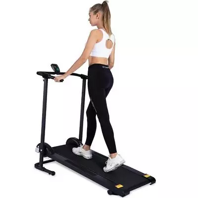 Manual Treadmill Non Electric Treadmill With 10° Incline Small Treadmill • $175.99