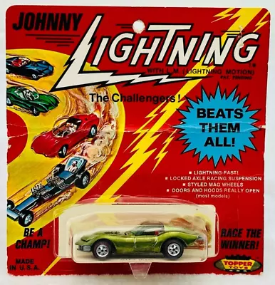 Johnny Lightning Topper CUSTOM MAKO SHARK Lime Red Interior NEW In BLISTERPACK ! • $295