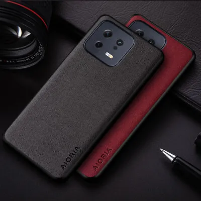Case For Xiaomi Mi Mix 3 Mi8 Mi9 A1 A2 A3 Lite Luxury Textile Leather Case Cover • £4.79