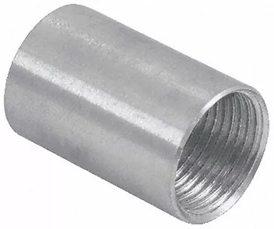 (1 Pc) NEW Aluminum Coupling Tubular Threaded 3/4  Inch Connector Fitting Pipe • $2.99