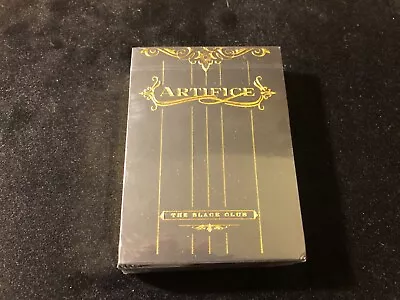 Ellusionist Gold Artifice Black Club Playing Cards Out Of Print! (Sealed) • $17.99