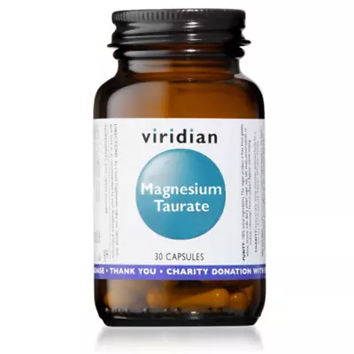 Viridian Magnesium Taurate 30 Veg Caps • £16.99