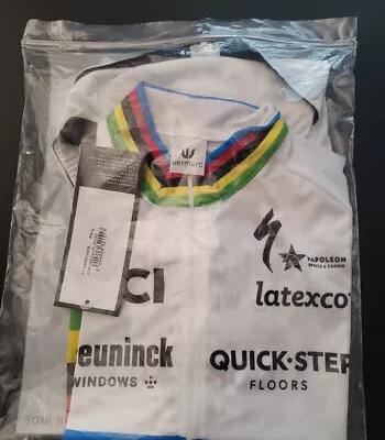 Vermarc Deceuninck Quick Step World Champ Cycling Jersey L. NEW • $60