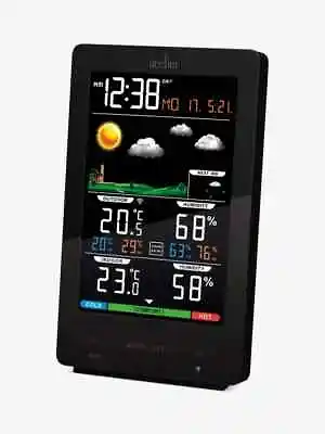 Acctim Ermir LCD Digital Weather Station Clock Internal/External - RRP£85 • £67.95