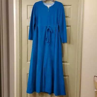 Vintage Vanity Fair Teal Housecoat/robe • $47