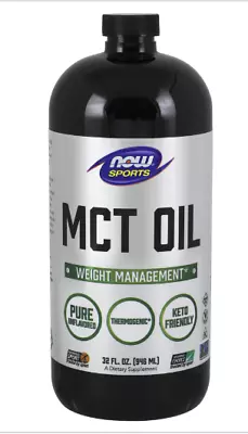 Now Foods MCT Oil Liquid-Plastic Bottle 32 FL.Oz • $24.39