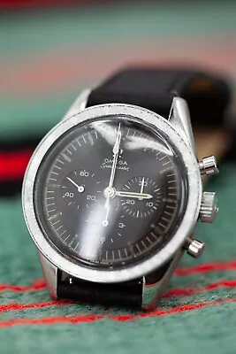 Vintage Watch Omega Speedmaster 105.003-65 Ed White Cal. 321 Ghost Bezel • $11995