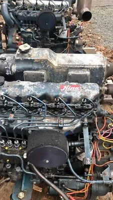 HINO WO4 MARINE DIESEL ENGINE 4 Cyl. RUNS PERFECT - TWO AVAILABLE • $6500