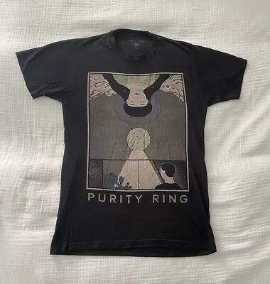 Purity Ring Black Band Tshirt Men’s Size Medium • $7.98