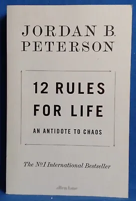 $21 • Buy 12 Rules For Life: An Antidote To Chaos By Jordan B. Peterson (S/cover 2018) ^W3