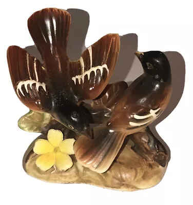 Adorable Vintage Ceramic Hurts Japan Birds Figurine • $13