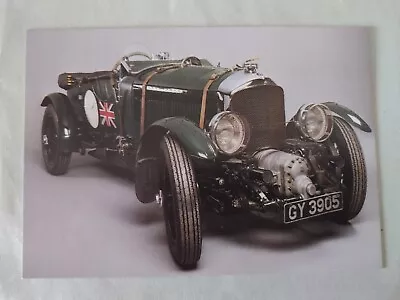 Motor Car Postcard: 1930 Bentley Supercharged National Motor Museum Beaulieu  • £1.50