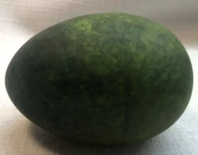 GREEN Marble-Stone EGG-Large Size-Made In Finland • $5