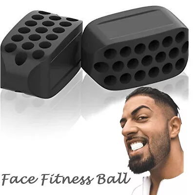 Exerciser Jaw Line Jawline Trainer Face Fitness Ball Facial Muscles • £3.95