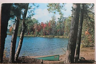 New York NY Adirondack Mountains Serene Lake Postcard Old Vintage Card View Post • $0.50