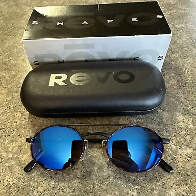 RARE/Vintage Authentic Revo 965/001 Blue Mirror Sunglasses Mint • $329.95