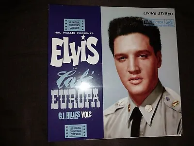 Elvis Presley Cafe Europa (Gi Blues Volume 2) Sealed OOP FTD 2CD • $159